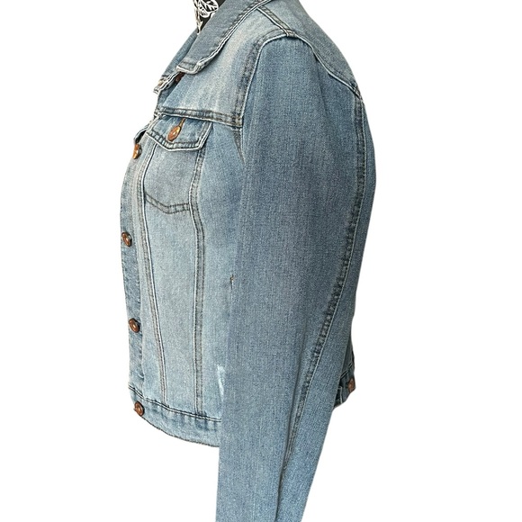 Ci Sono Light Blue Jean Jacket - Picture 6 of 10